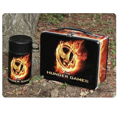Hunger Games Movie Mockingjay Lunch Box With Drinking Cup